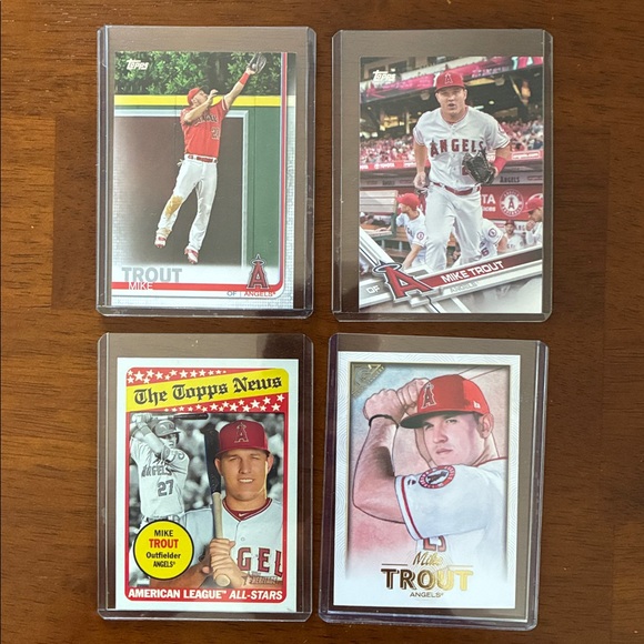 16 Card Mike Trout Lot - Picture 5 of 8